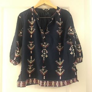 Madewell long sleeve Top